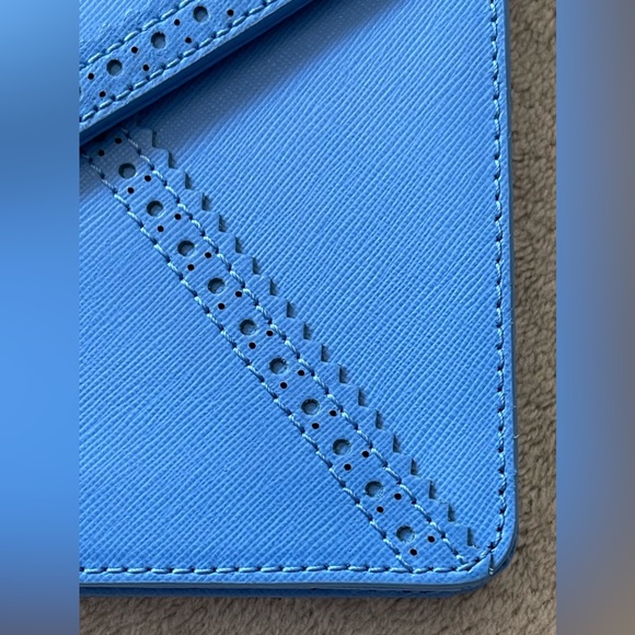 Tory Burch sky blue leather shoulder bag - Picture 7 of 14